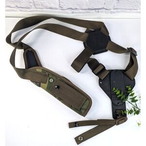 🚨Uncle Mike's Sidekick #5 Scoped Camouflage Camo Vertical Shoulder Holster